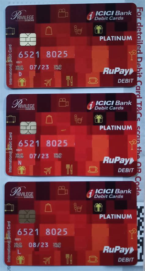 icici platinum debit card